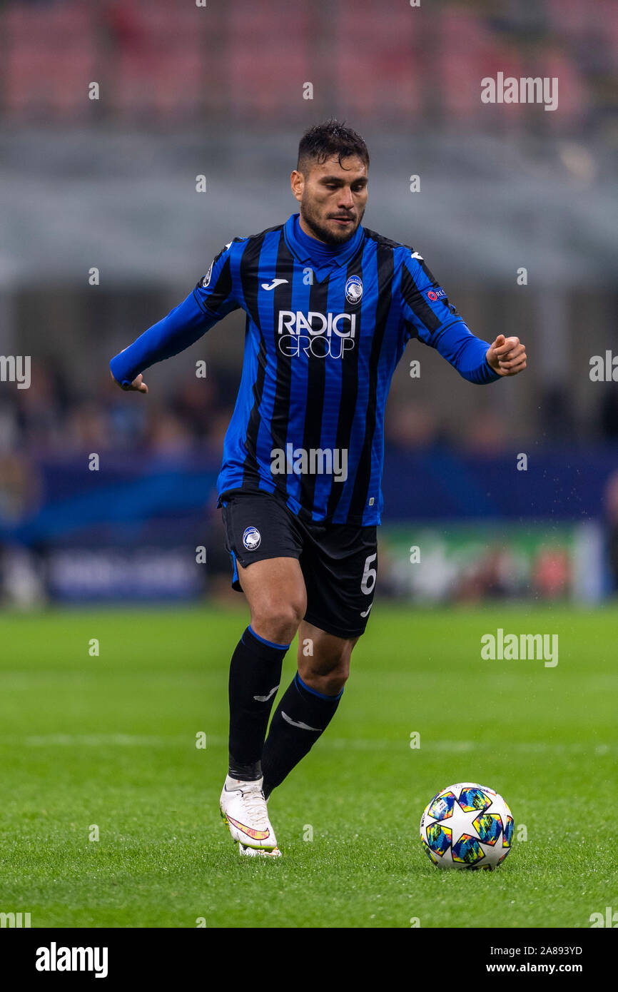 Jose Luis Palomino Atalanta During The Uefa Champions League
