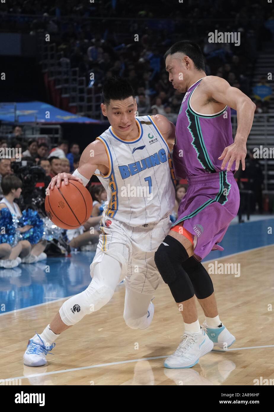 November 7 2019 Beijing China Jeremy Lin Of The Beijing Ducks