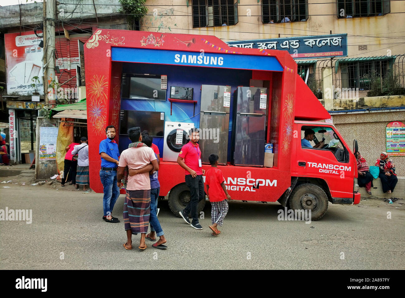 Dhaka Bangladesh November 07 Salespersons Sales