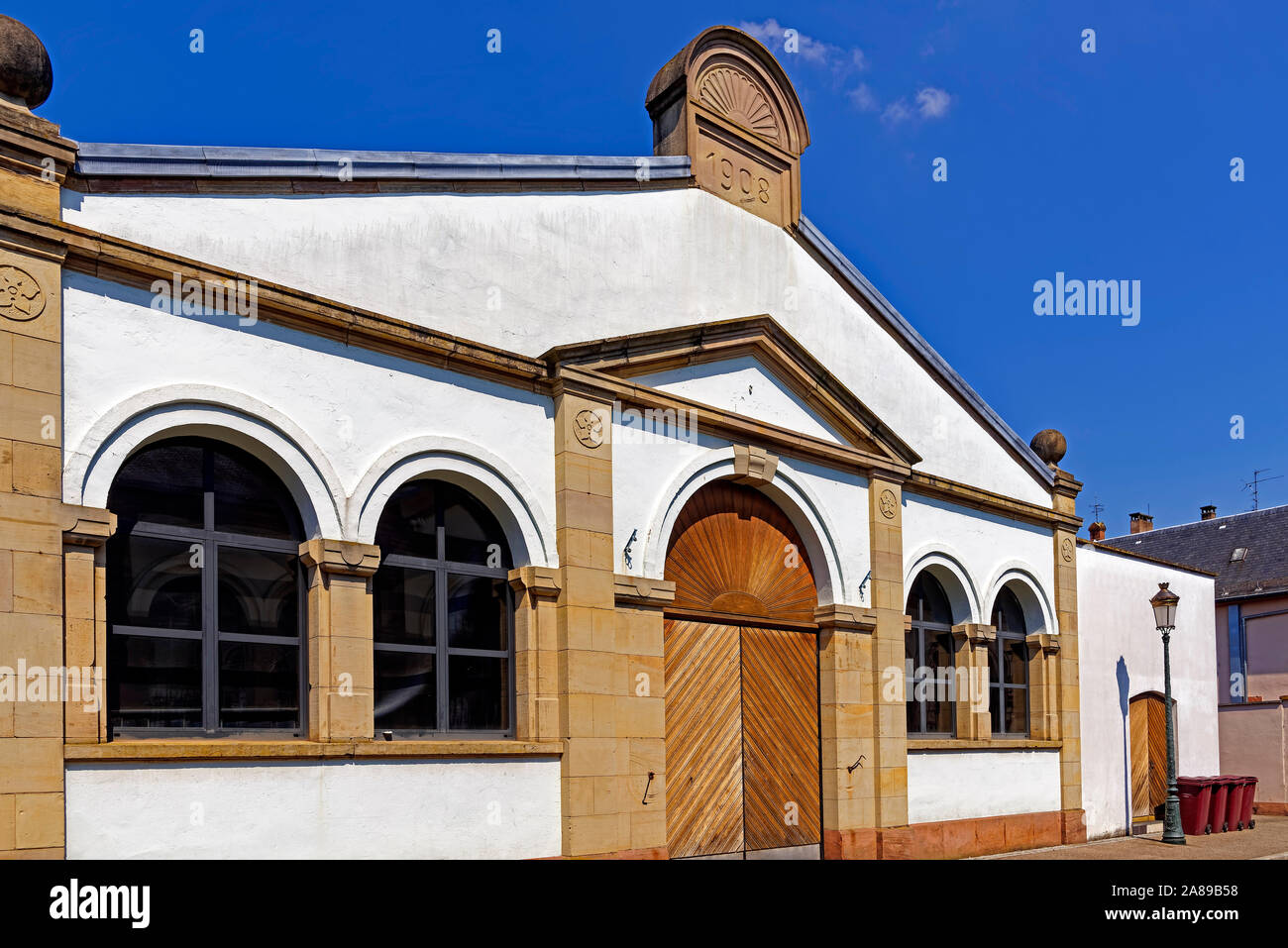 Stadthalle, Veranstaltungshalle, Salle des corporations, erbaut 1908 Stock Photo