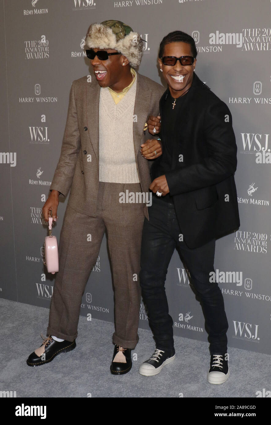 Tyler the Creator attends the WSJ. Magazine 2019 Innovator Awards at MOMA  on November 06, 2019 in New York City Stock Photo - Alamy