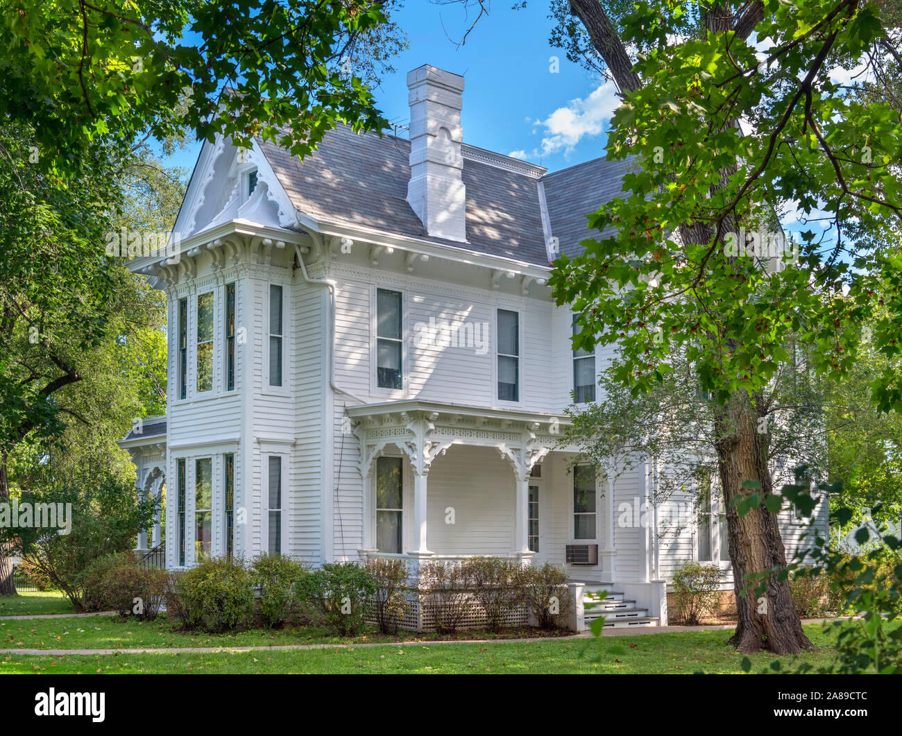President Truman Home, Harry S. Truman National Historic Site, Independence, Missouri, USA Stock Photo