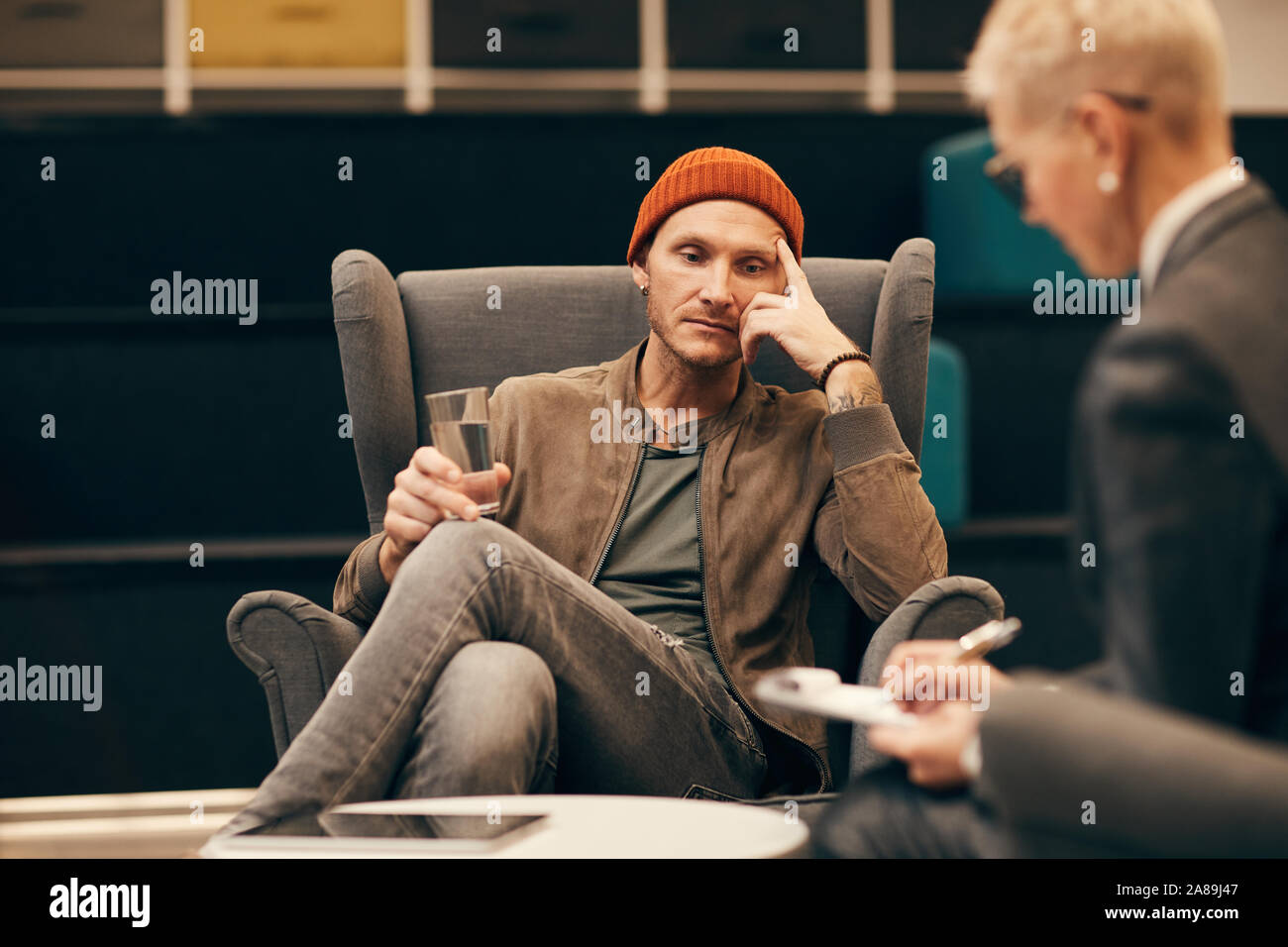Two men only doctor hi-res stock photography and images - Alamy
