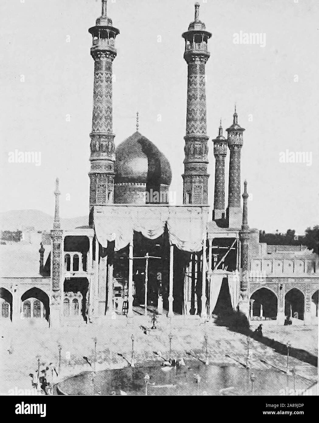 'Persia past and present; a book of travel and research, with more than two hundred illustrations and a map' (1906) Stock Photo