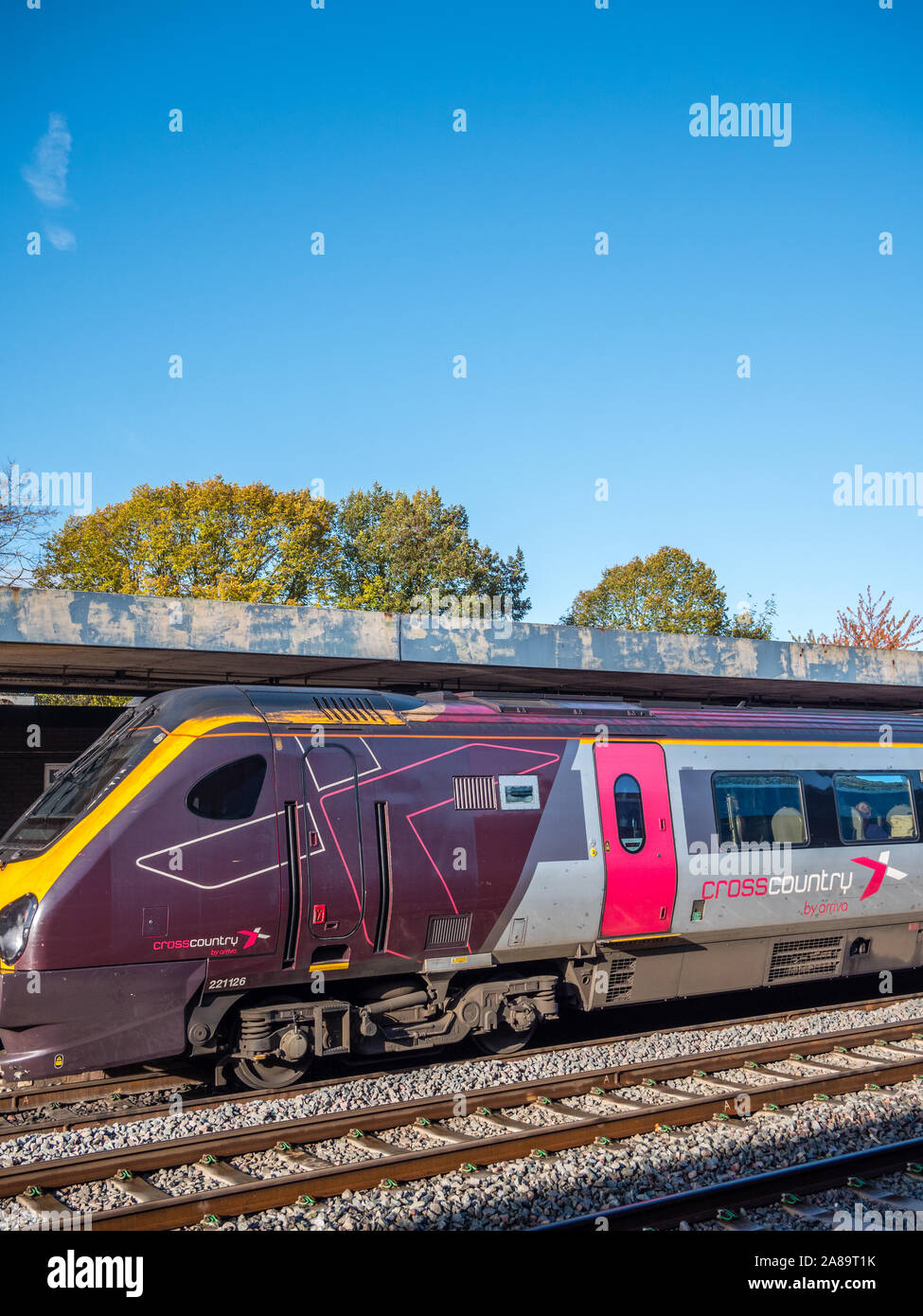 CrossCountry trains Company Train, Oxford Rail Station, Oxford