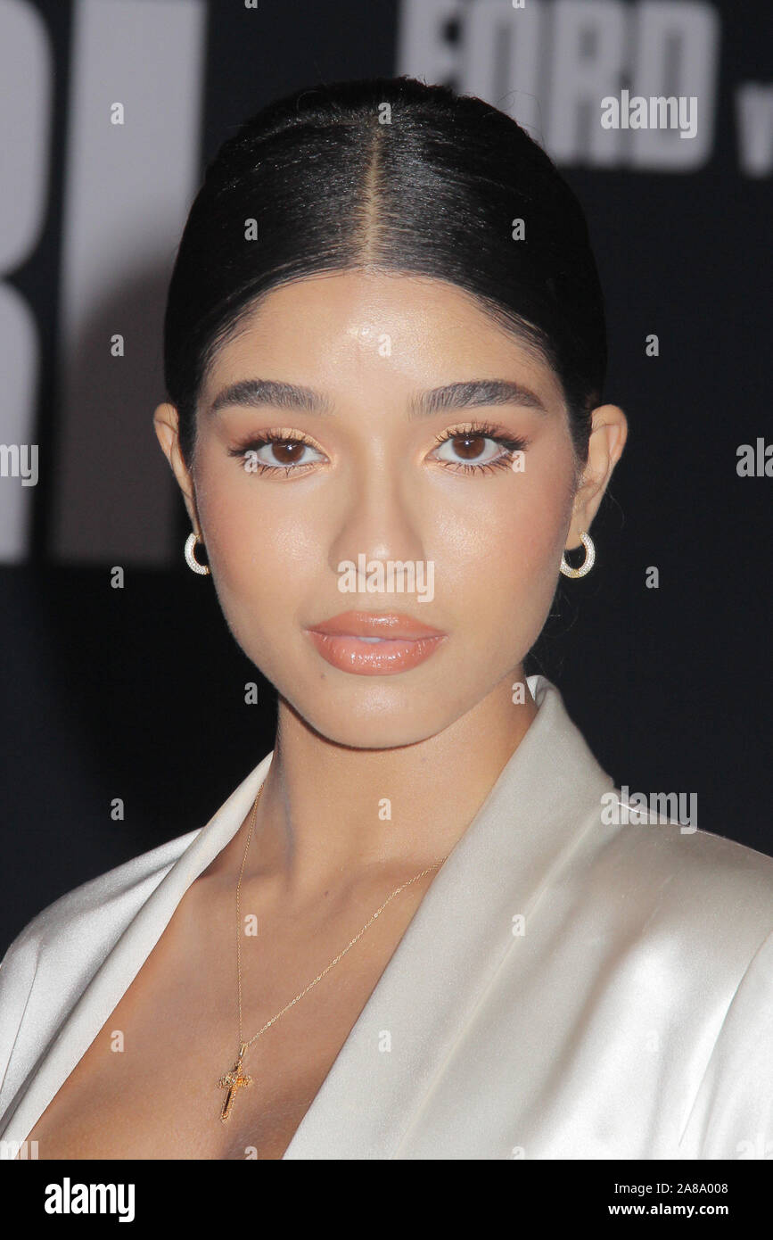 Los Angeles, USA. 04th Nov, 2019. Yovanna Ventura 11/04/2019 The Special Screening of 'Ford v Ferrari' held at TCL Chinese Theater in Los Angeles, CA Credit: Cronos/Alamy Live News Stock Photo