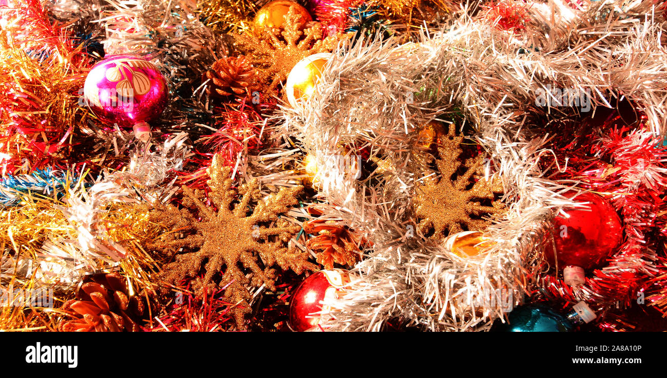 Vintage christmas baubles cut out hi-res stock photography and images ...
