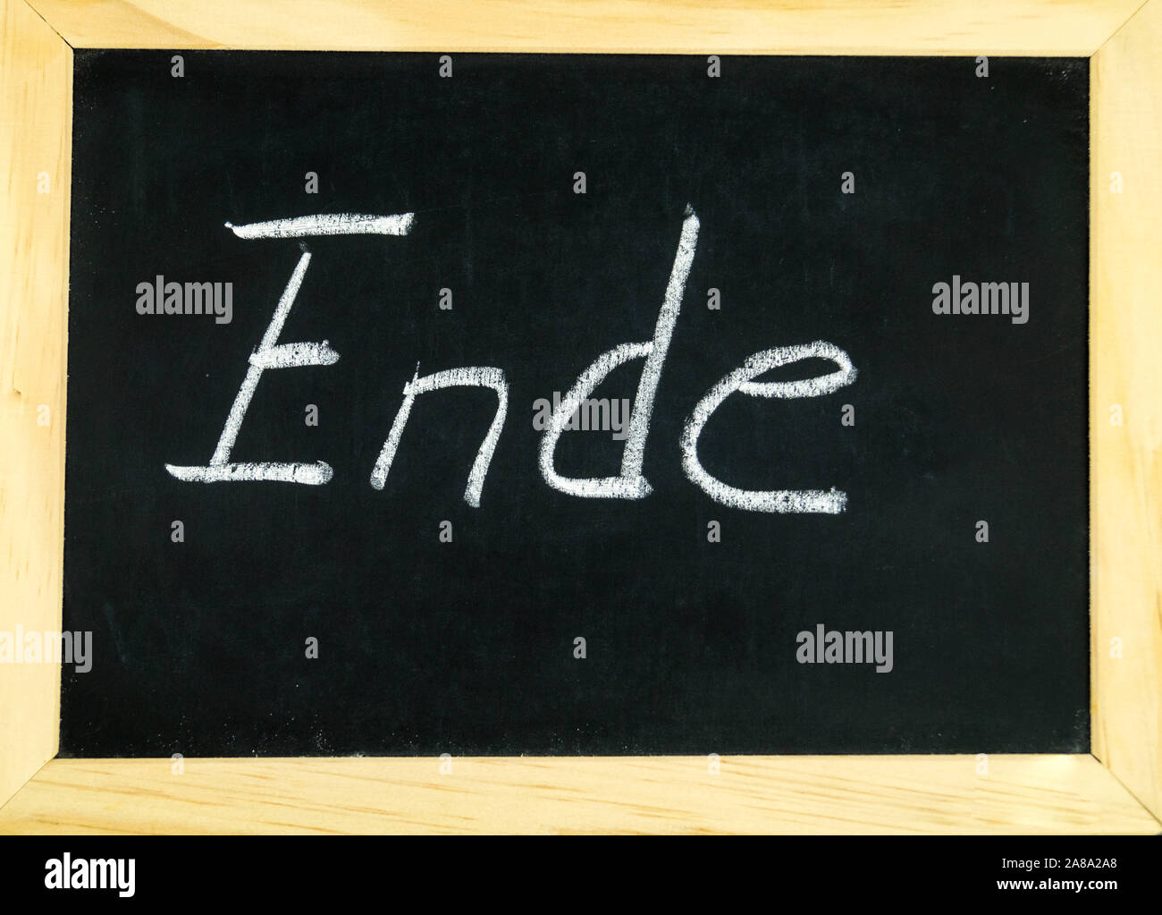 Ending Site for your Presentation Stock Photo