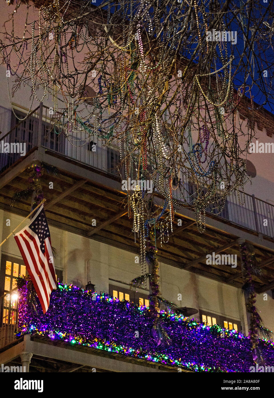 Tis the (other) season: Mobile lights its Mardi Gras tree 