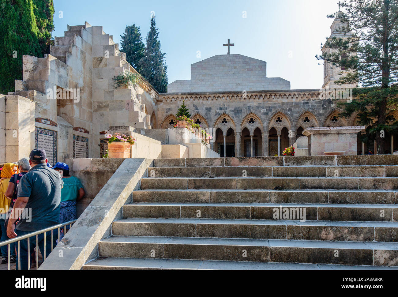 Church of the Pater Noster Stock Photo - Alamy