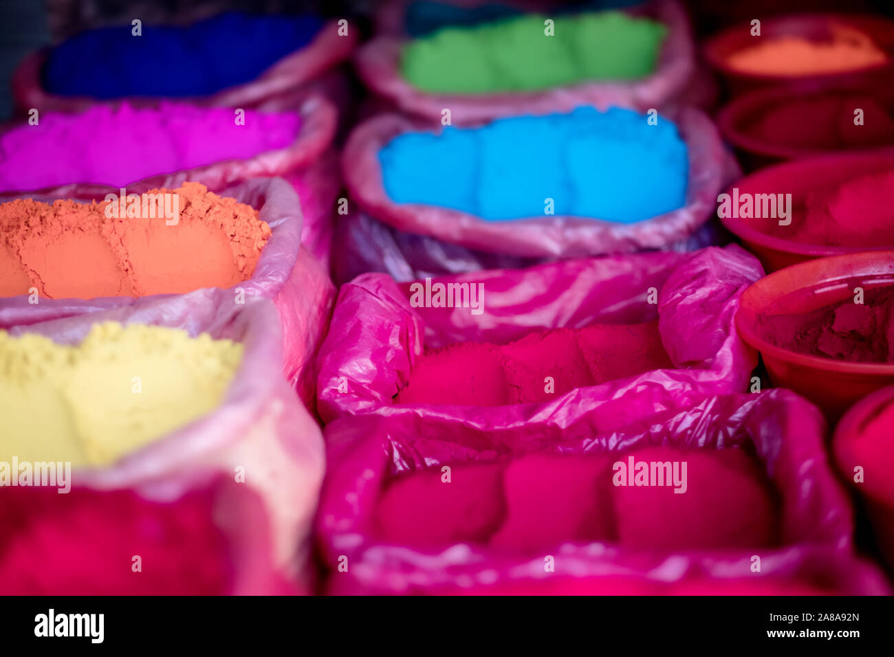 Yellow Rangoli Powder Yellow rangoli pattern hi-res stock photography and images - Alamy