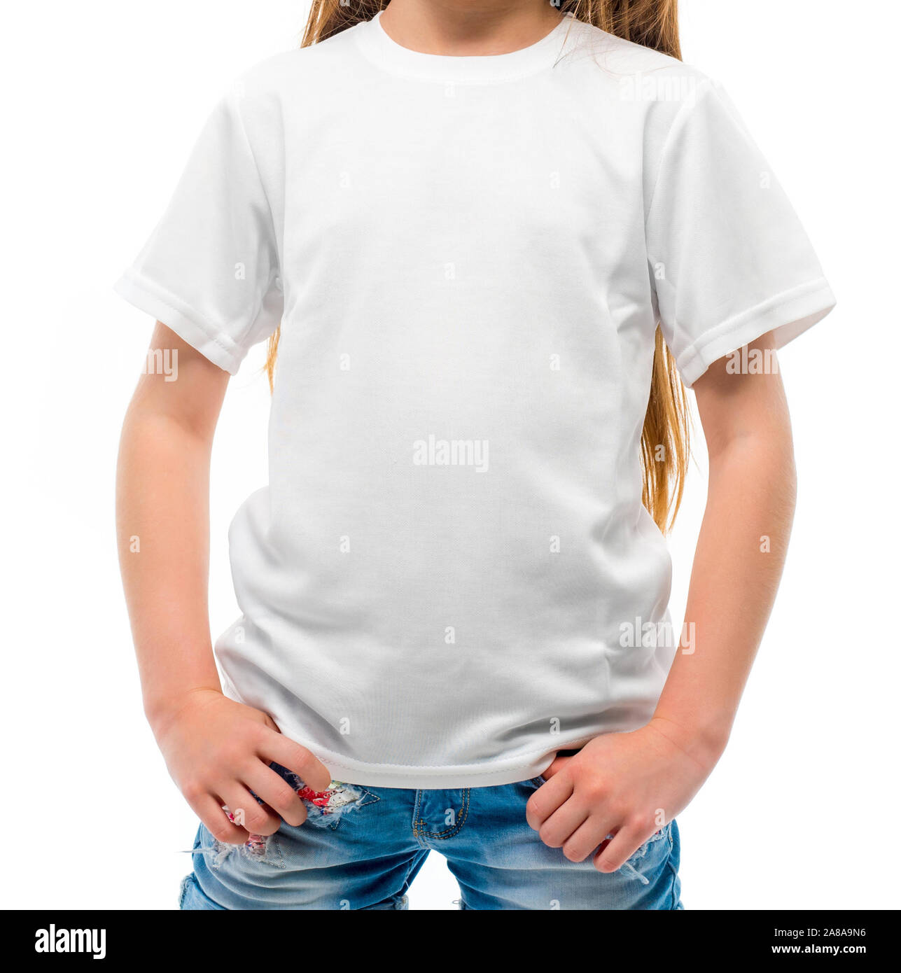 Girls T-Shirt, White
