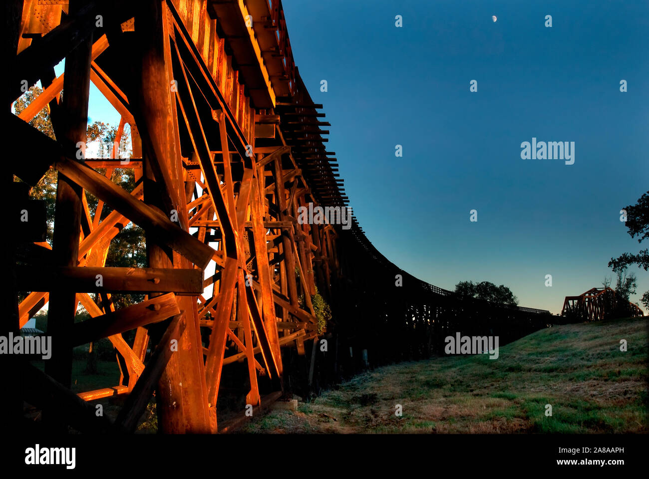 Railroad trestle bridge alabama hi-res stock photography and images - Alamy