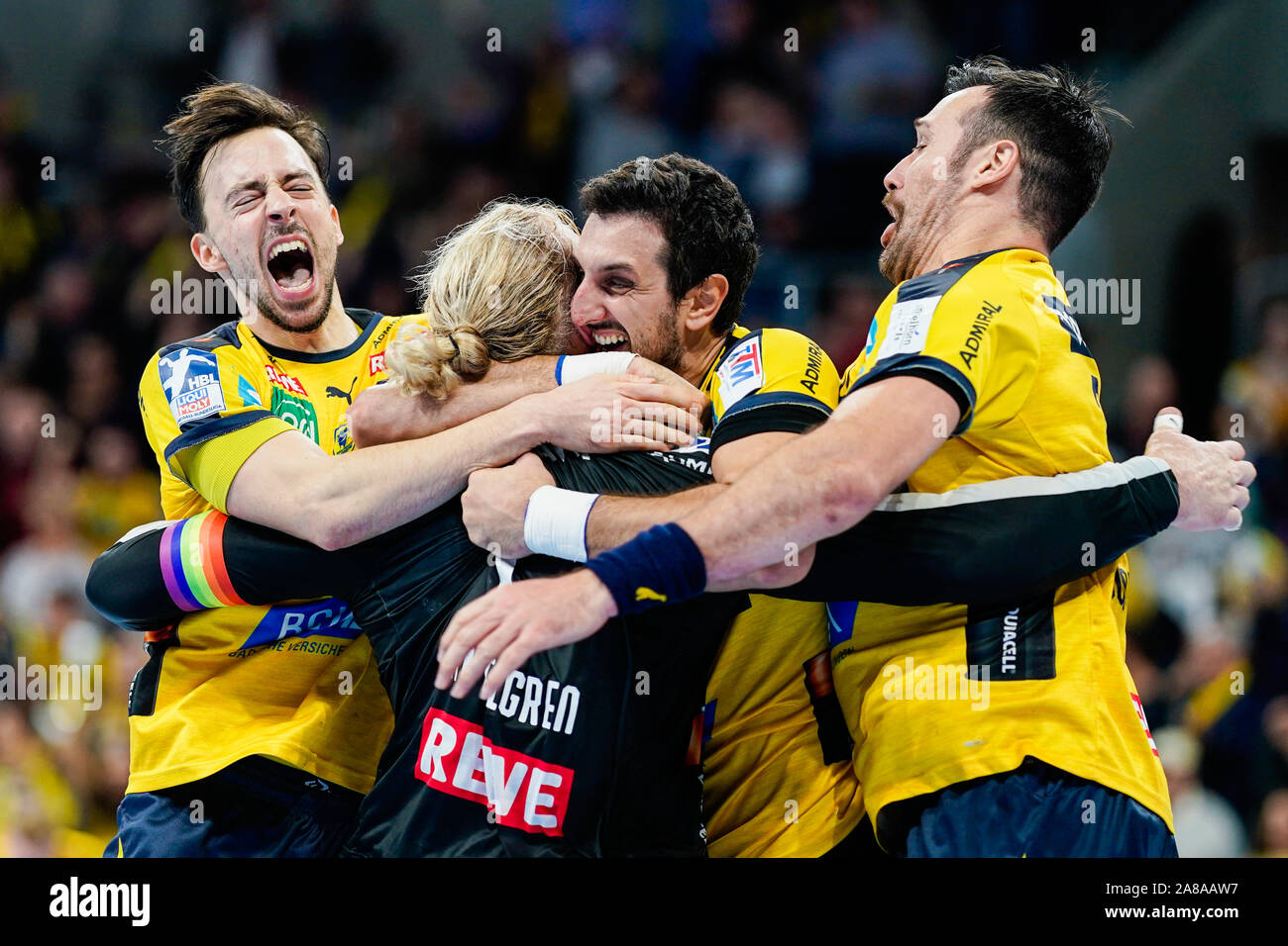 Mannheim Germany 07th Nov 2019 Handball Bundesliga Rhein Neckar 