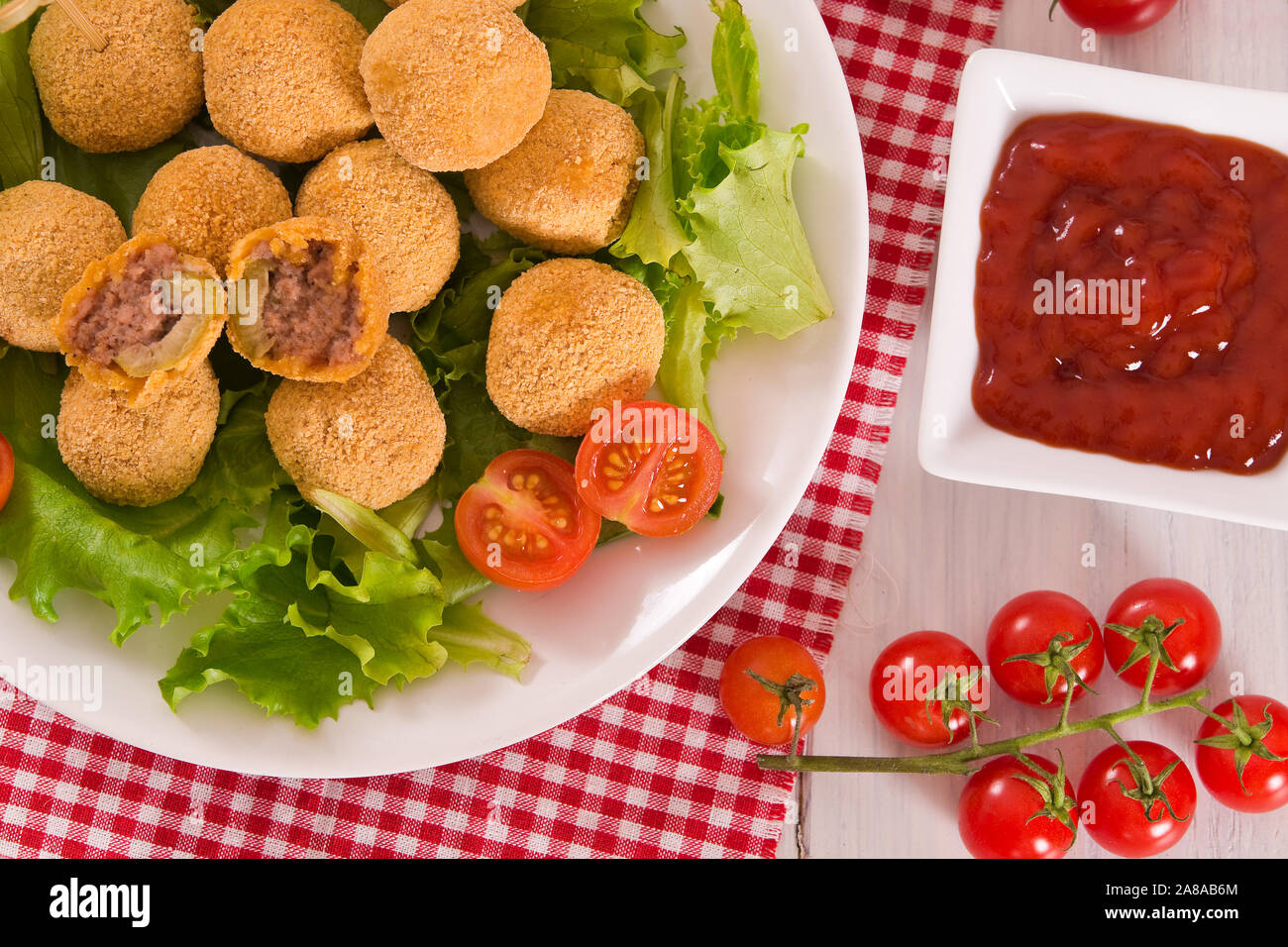 Ascoli stuffed olives Stock Photo Alamy
