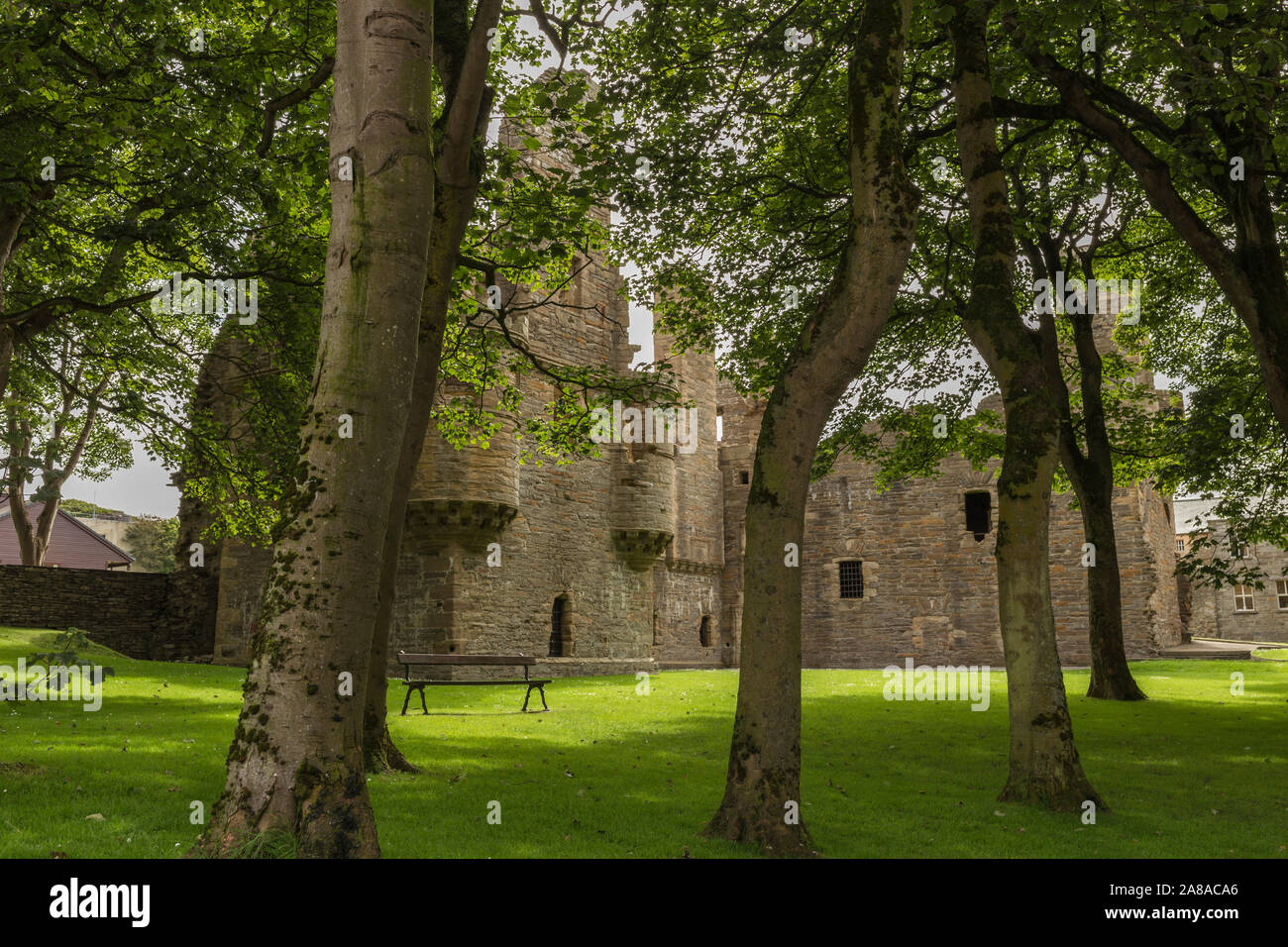 Earl's Palace in Kirkwall on Orkney, Scotland Stock Photo