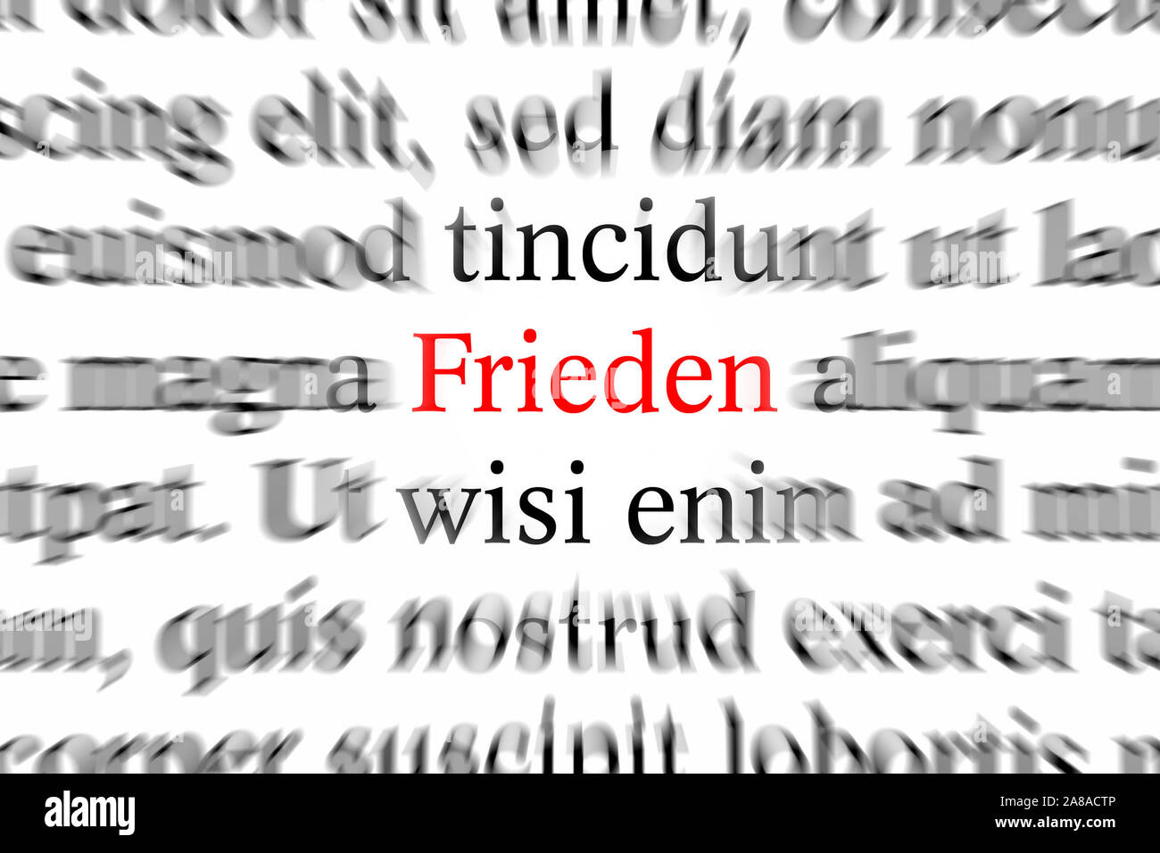 Text, Textpassage, Wort, Peace, Frieden, Frieden, Stock Photo