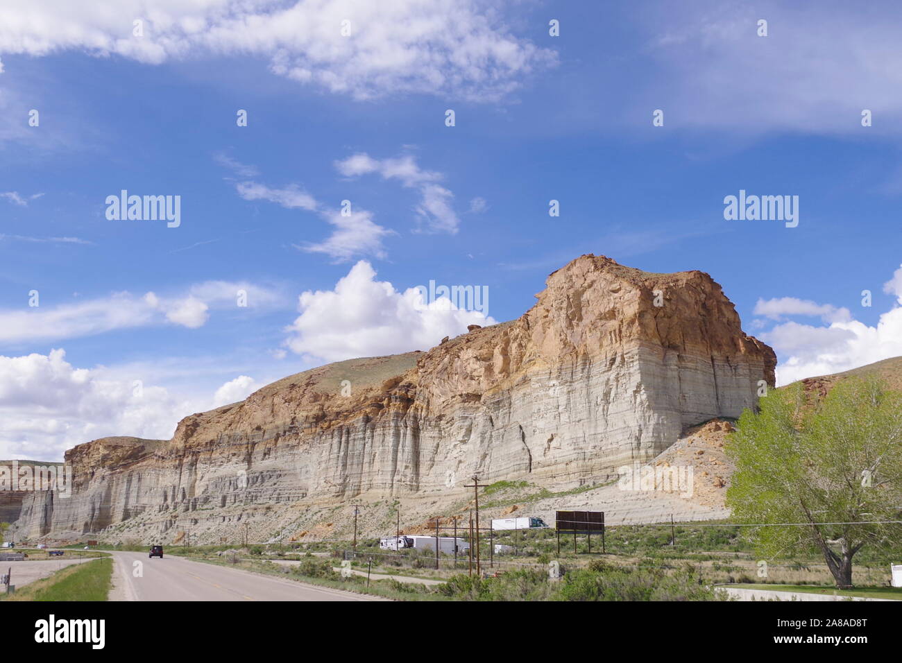 Old wild west saloons in Nevada. Stock Photo