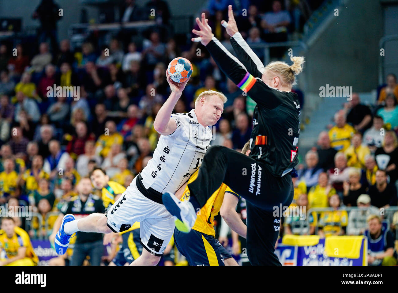 Mannheim Germany 07th Nov 2019 Handball Bundesliga Rhein Neckar 