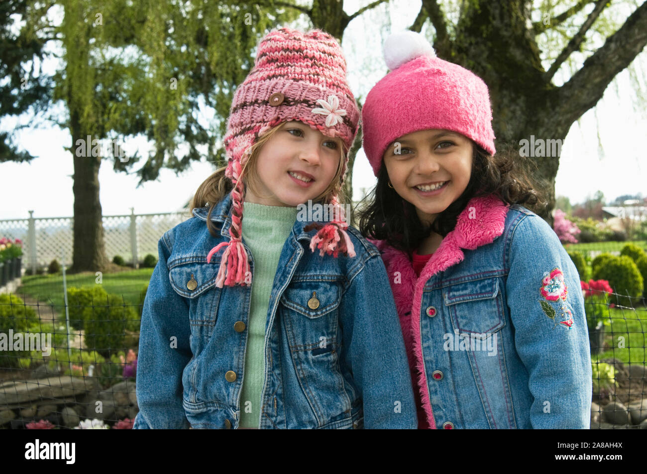 Kids wearing hats hi-res stock photography and images - Alamy