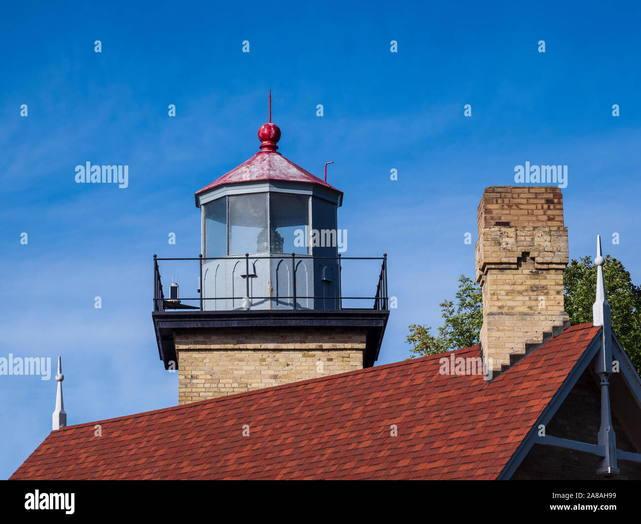 Eagle Bluff Lighthouse, Peninsula State Park, Fish Creek, Wisconsin