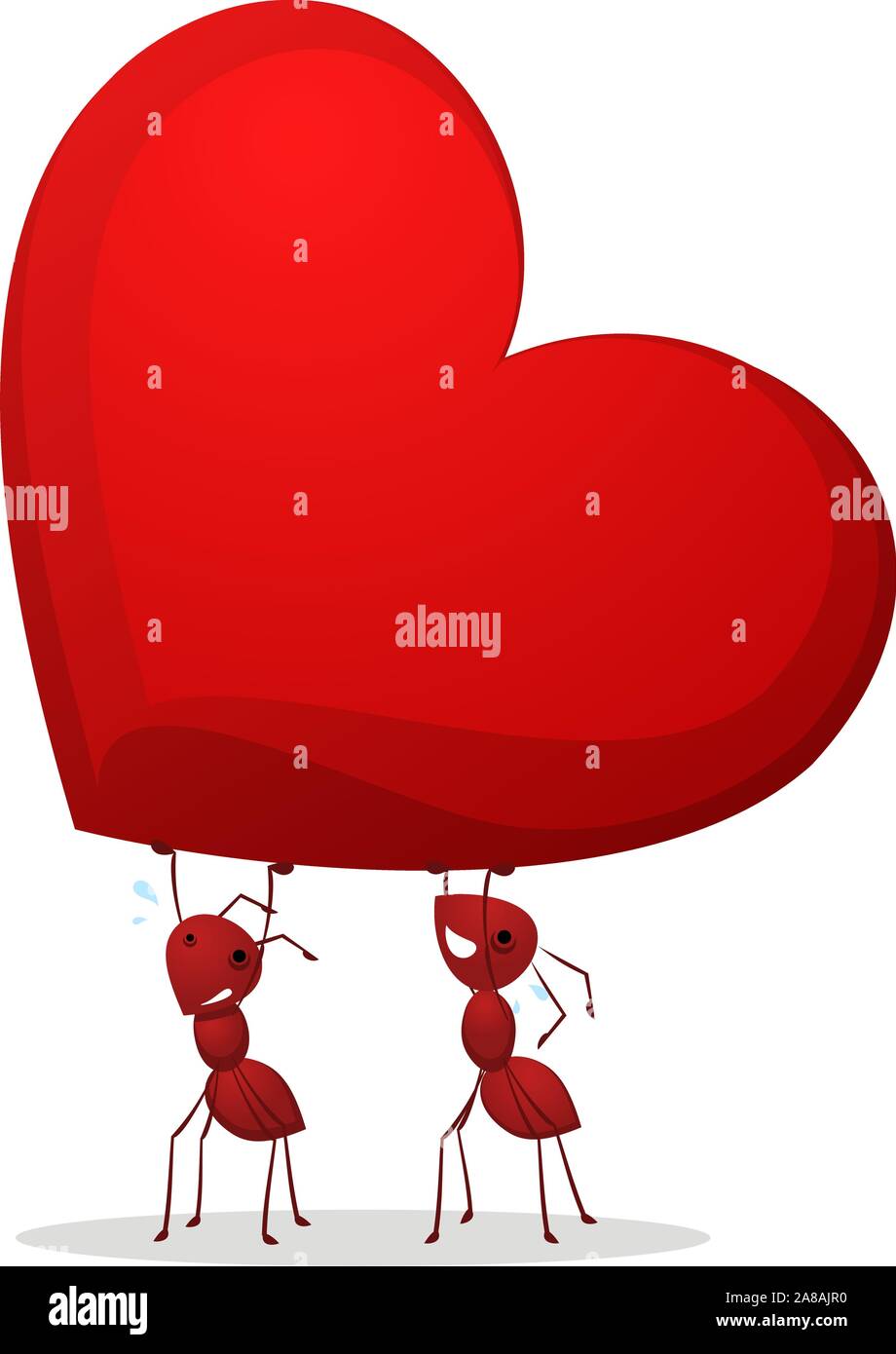 Love ants Stock Vector Images Alamy