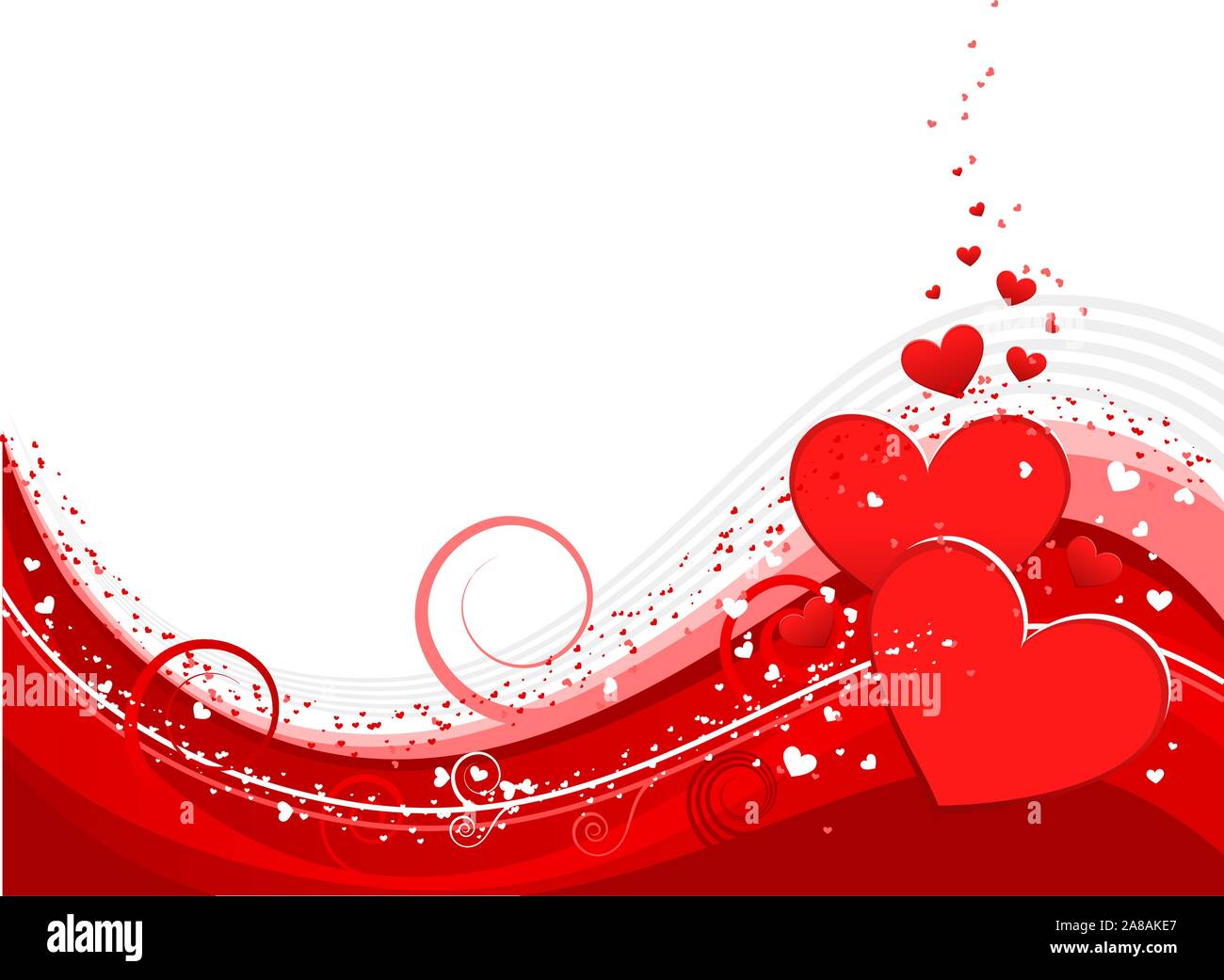 Love heart lines background design Stock Vector Image & Art - Alamy