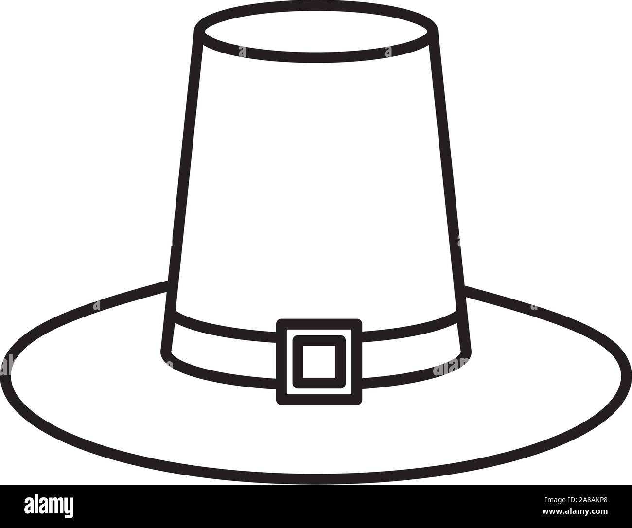 Pilgrim hat Black and White Stock Photos & Images Alamy