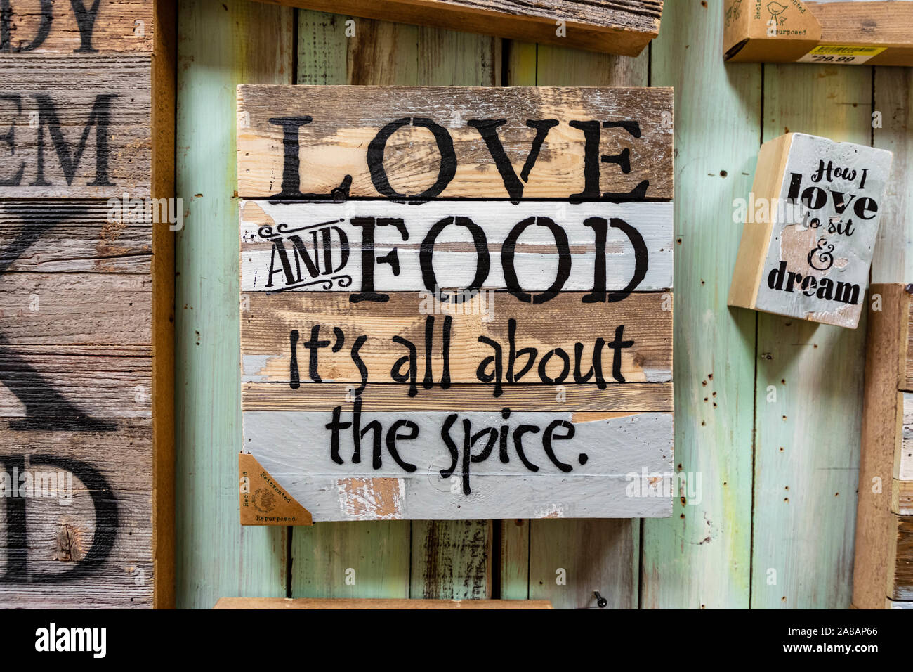 Country Sayings and Kitchen Displays; Bucee's Texas Rest Stop & Gift