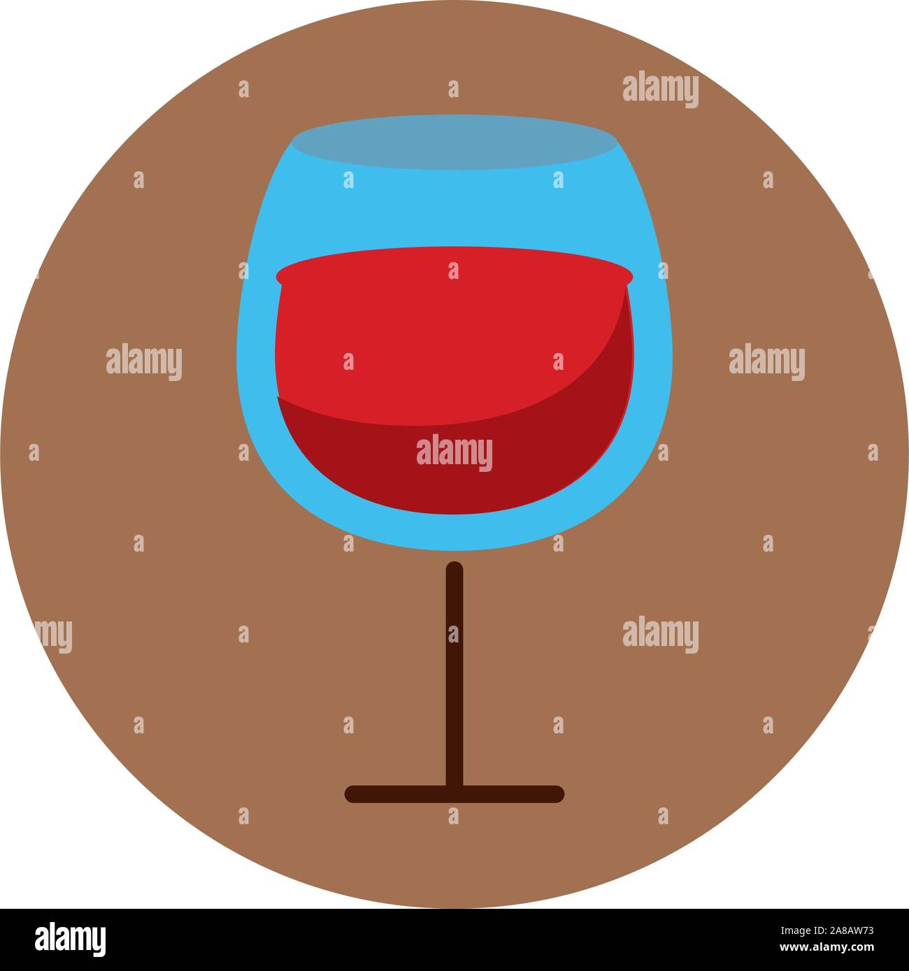 wine cup drink isolated icon Stock Vector Image & Art - Alamy