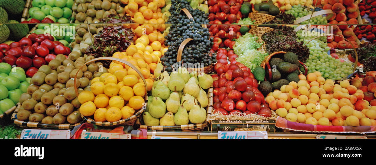 Spain, Elorrio, Fruits and vegetables Stock Photo Alamy
