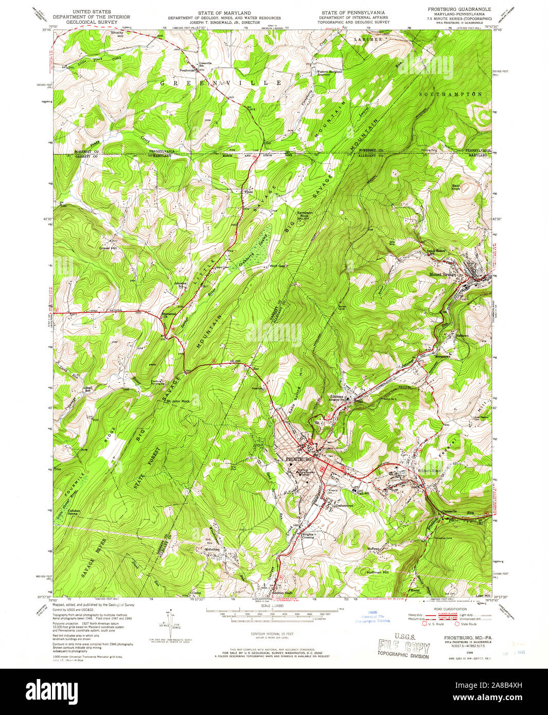 Frostburg md hires stock photography and images Alamy