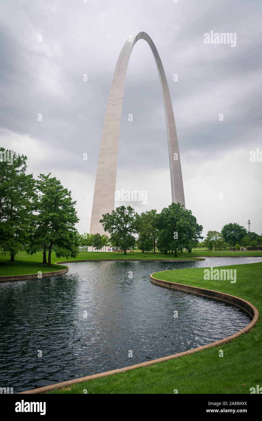 Gateway Arch National Park, St. Louis Stock Photo - Alamy