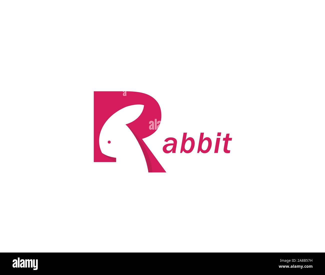 R letter education logo Stock Vector Images - Alamy