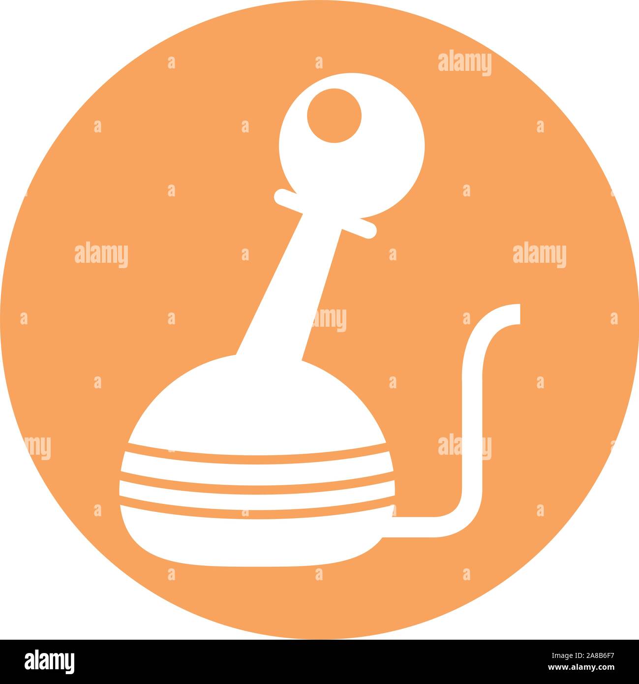 video game joystick control handle icon Stock Vector Image & Art - Alamy