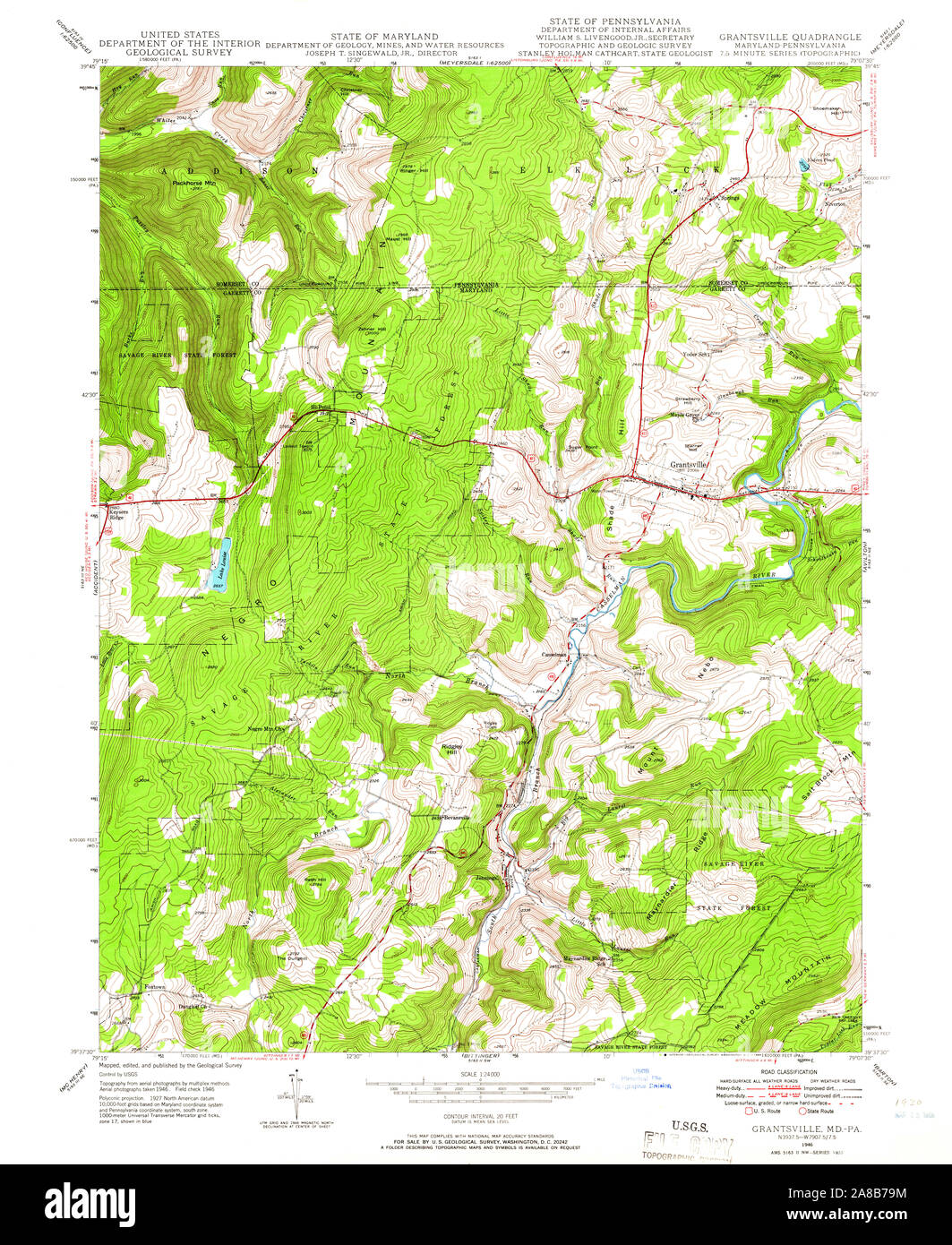 Map of grantsville Cut Out Stock Images & Pictures Alamy