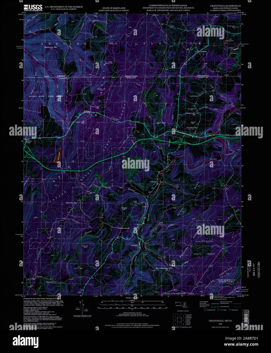 Map of grantsville hires stock photography and images Alamy