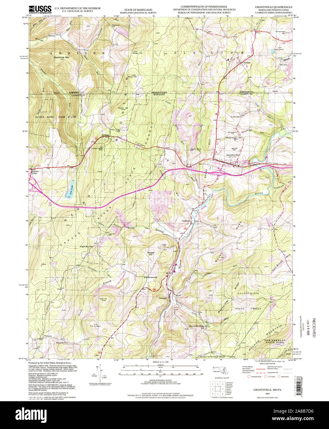 Map of grantsville hires stock photography and images Alamy