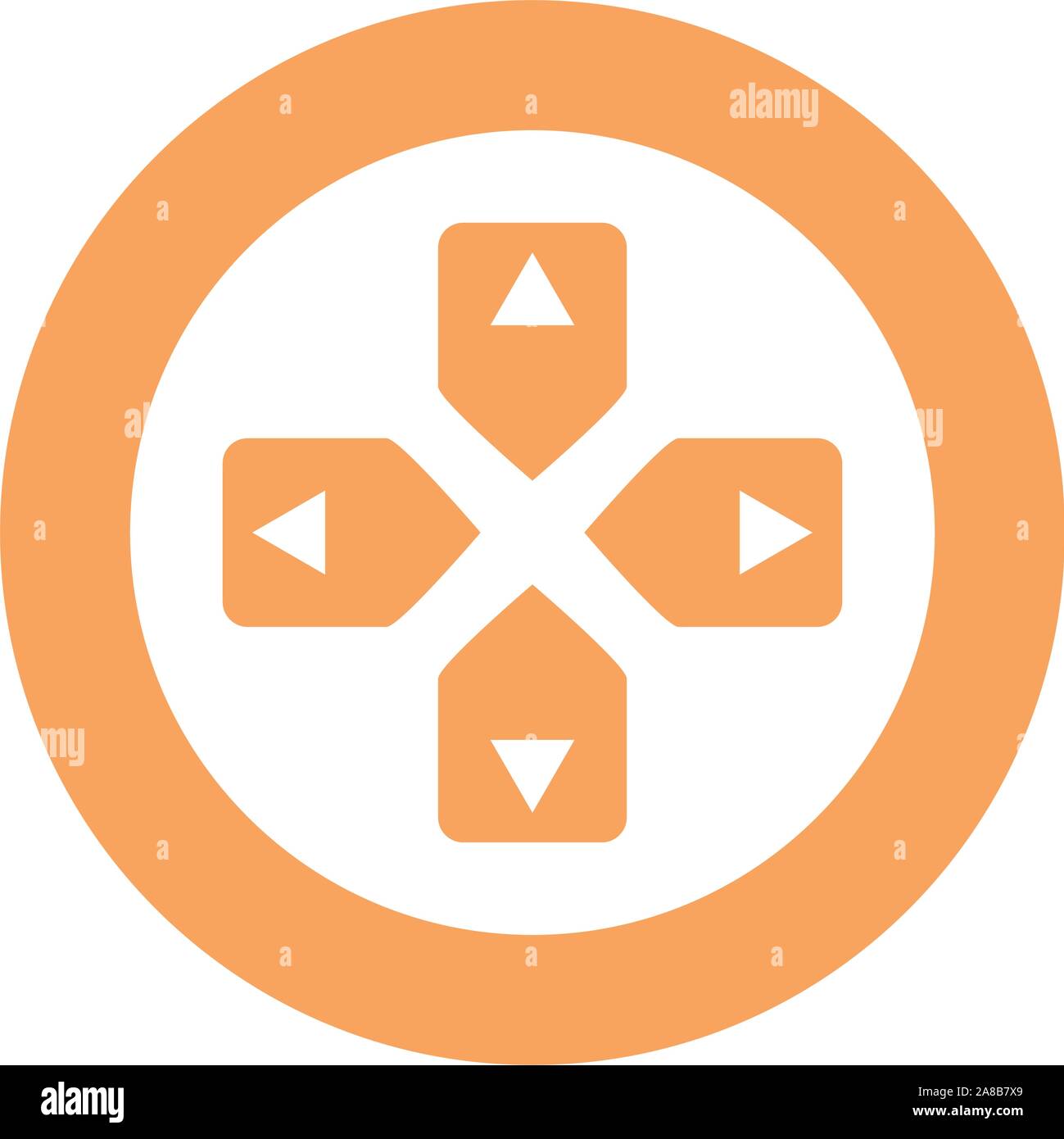 video game arrows button control Stock Vector Image & Art Alamy