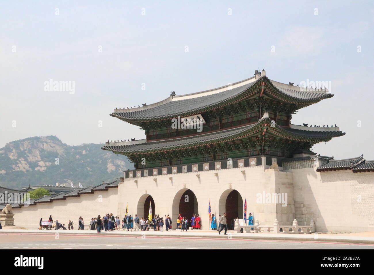 Gyeongbokgung Palace Stock Photo