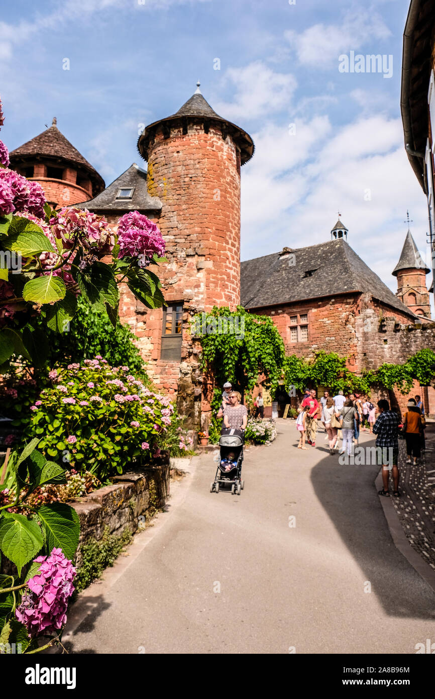 The most beautiful villages of France Stock Photo - Alamy