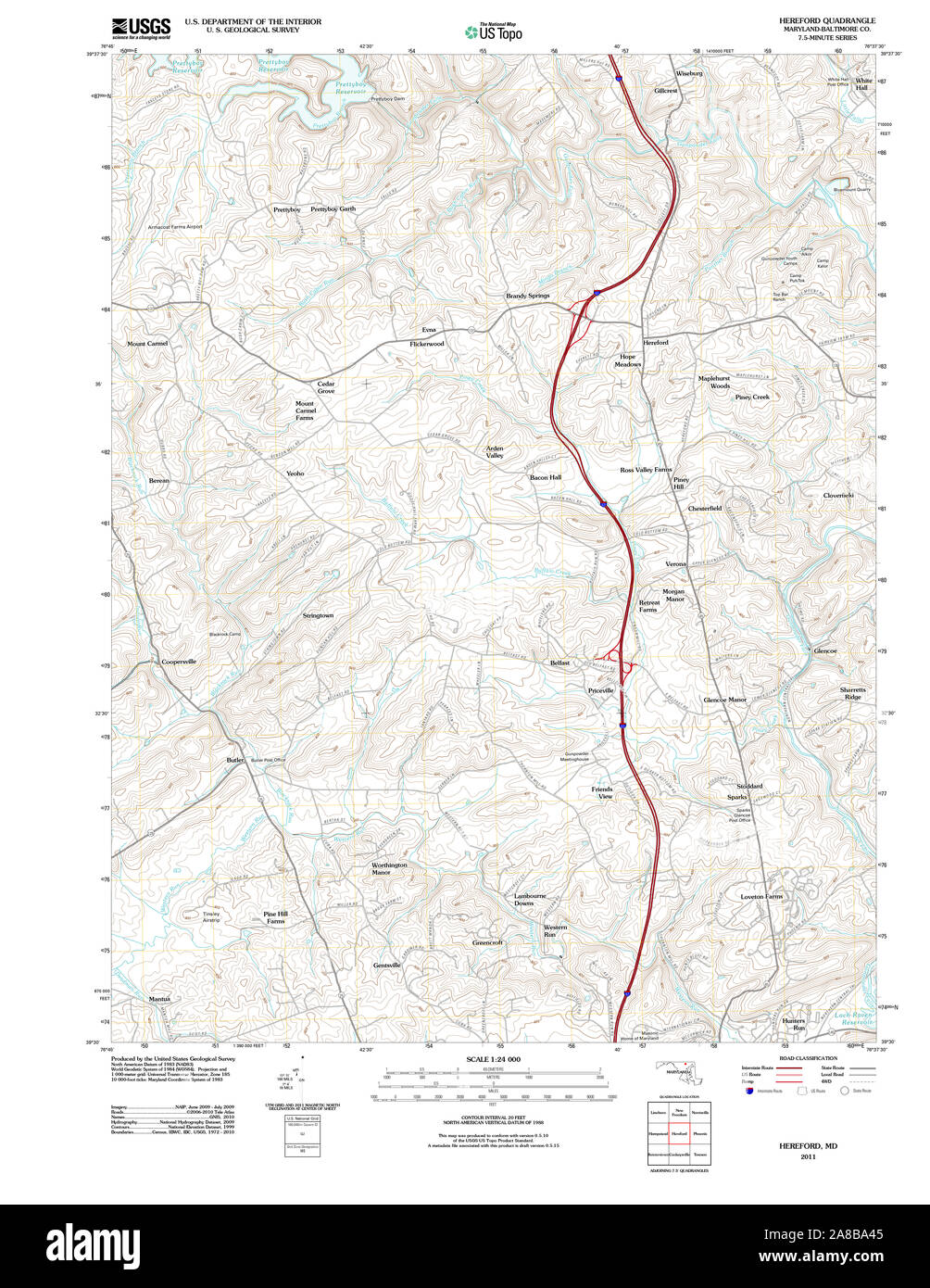 Hereford Map High Resolution Stock Photography and Images Alamy