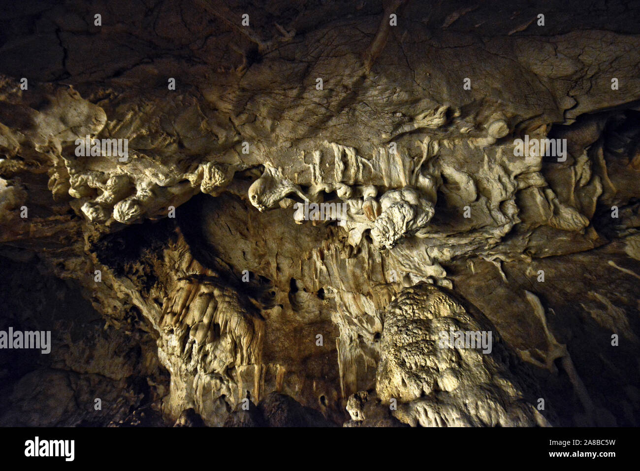 Vrelo cave, Matka Canyon, Macedonia Stock Photo