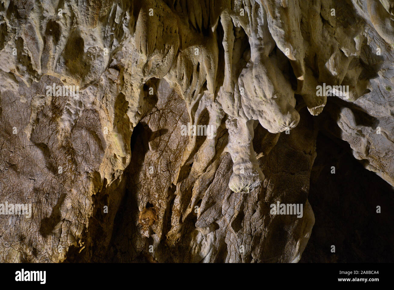 Vrelo cave, Matka Canyon, Macedonia Stock Photo