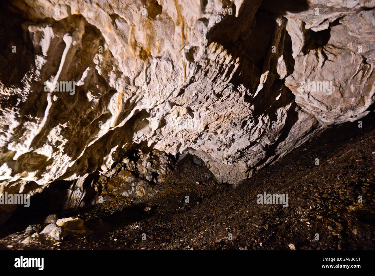 Vrelo cave, Matka Canyon, Macedonia Stock Photo