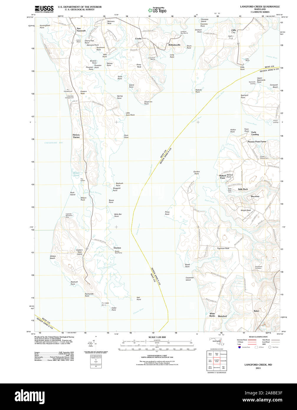 Langford map Cut Out Stock Images & Pictures Alamy
