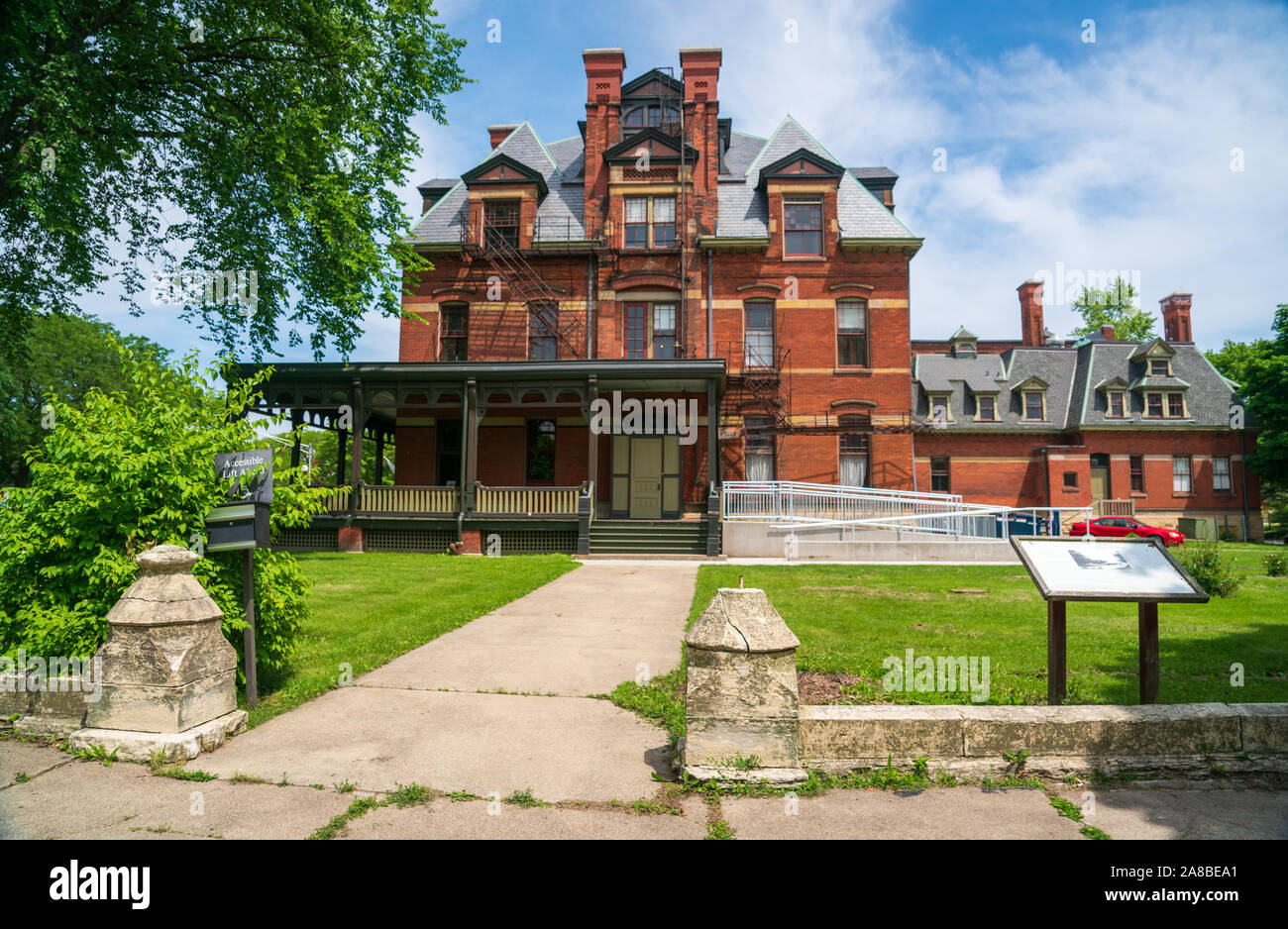 The Historic Pullman National Monument Stock Photo Alamy