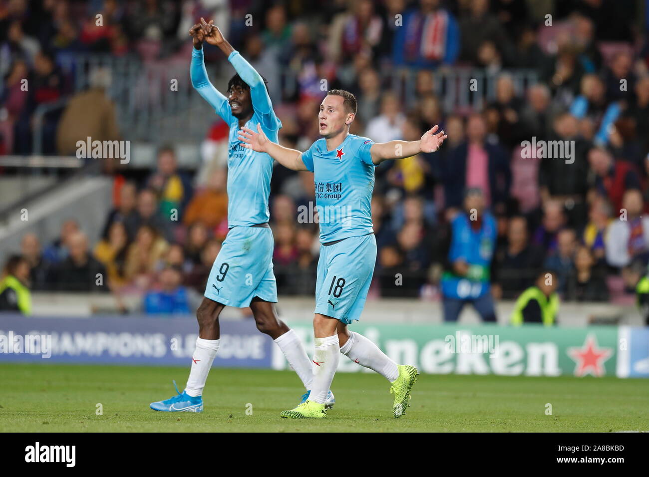 Boril Scores Slavia Prague Equalizer Against B