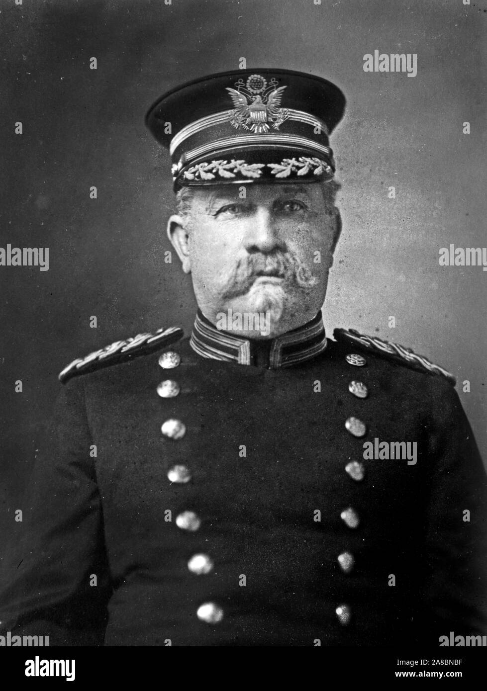 Gen. Chas. Morris, U.S.A., in uniform Stock Photo