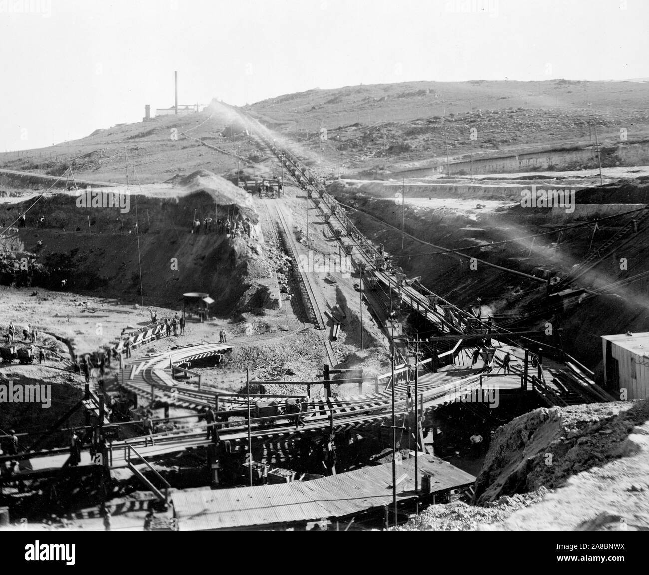 Premier Diamond Mine (in South Africa) 1890-1923 Stock Photo - Alamy